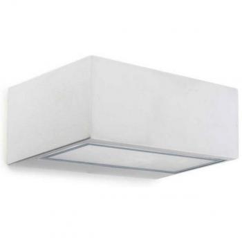 Aplique de jardín Nemesis Glass LED blanco 2 bombillas