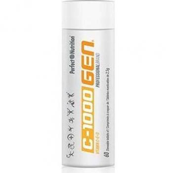 Gen Professional Vitamina C-1000 con Vitamina E y Vitamina D3, 120 Comprimidos Mast