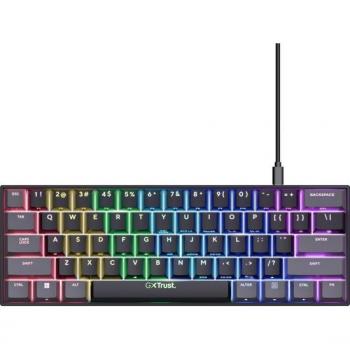 Teclado Mecánico Gaming Trust GXT 867 Acira Mini 60% USB RGB Black