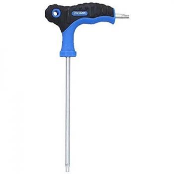 Llave acodada Torx® con mango en T y orificio frontal T15 x 100 mm BT041012