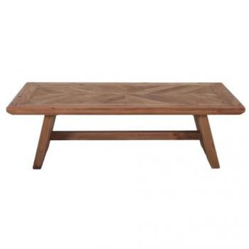 Mesa de Centro Terence - MISTERWILS Madera Natural y Estilo Industrial