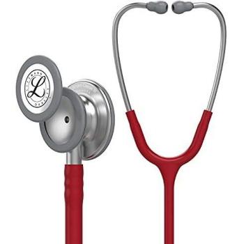 3M Littmann Classic III Fonendoscopio para monitorización, tubo color Granate, 69 cm, 5627