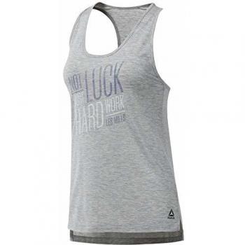 Reebok LM Sup 2.0 Racer Tank Camiseta De Tirantes, Mujer, brgrin, S