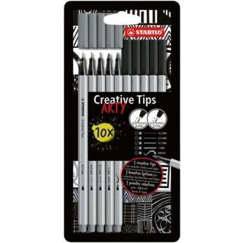Rotulador calibrado Stabilo Arty Line - Set de 10