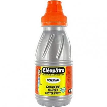 Cleopatre - PGN250-877 - Pintura guache Nefertari Premium - Frasco de 250 ml - Plata