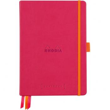 Cuaderno Goalbook rígido A5 - Rhodiarama - Dot (puntado)Frambuesa