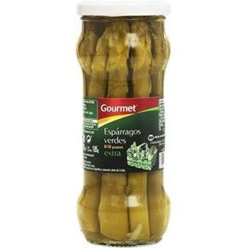 Gourmet - Espárragos verdes - 9/16 gruesos extra - 190 g