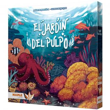 Asmodee Maple Games El Jardín del Pulpo Juego de Mesa - Pegi 8 | Recolecta Elementos y Atrae Peces