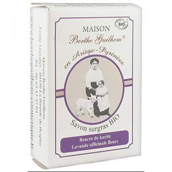 Jabón Bio Surgras de Manteca de Karité con Lavanda 100g