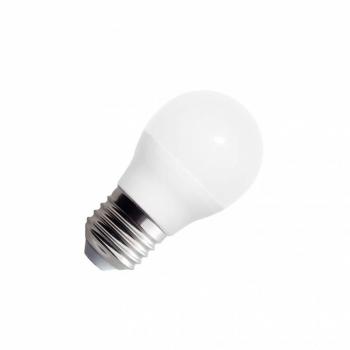 Bombilla LED E27 esférica G45 5W Blanco frío