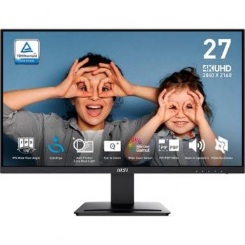 Monitor MSI Pro MP273UDE 27 4K UHD IPS LED 60Hz 4ms