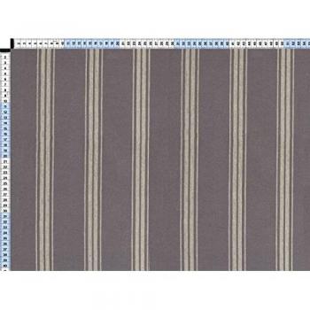 Tela de tapicería, tapicería tela, tapicería tela, cortina, tela - Linea gris - en ambos lados de tela de algodón más conveniente con hermosas tiras Web