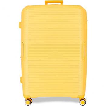 Maleta grande Inari rígida 78 cm amarillo Movom