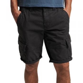 Superdry Vintage Core Organic Cotton Cargo Shorts Black 32