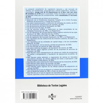 Legislación Bancaria Y Del Mercado De Valores - 5ª Edición