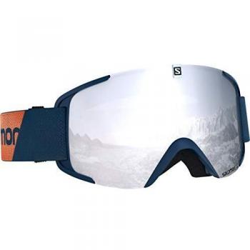Salomon Xview Gafas de esquí Unisex, Condiciones climáticas Variables, Lente Blanca Multicapa