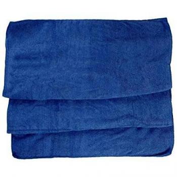 Ferrino Sport Towel, Toalla Deportiva con Saco Azul, 120 x 60 cm