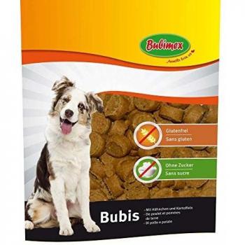 Bubis Semihúmedos de Pollo Sin Gluten para Perros 200g