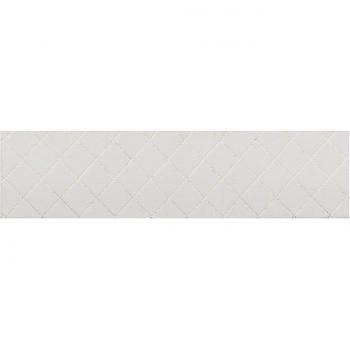 Alfombra DKD Home Decor Blanco Rombos Moderno (60 x 240 x 2,2 cm)