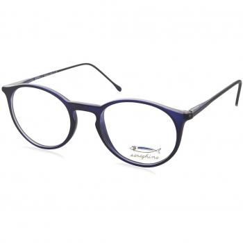 Saraghina EMMA 02V Women’s Eyeglasses Blue Size 49 (Frame Only) - Blue Light Block Available