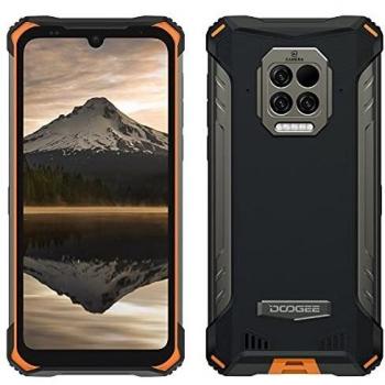 DOOGEE S86 Pro Móvil Resistente, Batería 8500mAh, Termómetro de Infrarrojos para La Frente,8GB+128GB,IP68 Smartphone Antigolpes,Altavoz Potente 2W,Cámara Cuatro 16MP, Gorilla Glass 6,1'',NFC Naranja