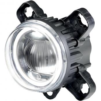 Faro LED de carretera HELLA 1F0011988-131 - Redondo 90mm - Conexión por tornillo - Lente difusora clara - 12/24V - Izquierda/Derecha