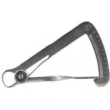 Denshine wax metal Dental Crown Gauge Caliper /cera de metal corona dental pie de rey Instrumentos Quirúrgicos