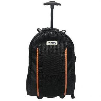 Mochila Sifer 600D de poliéster con ruedas, dimensiones 52x35x21 cm, modelo SI-DA1287