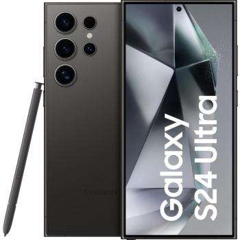 Samsung Galaxy S24 Ultra 5G Smartphone - 12GB RAM, 512GB Storage, Dual SIM, 6.8 AMOLED 120Hz Quad HD+ Display, 5000mAh Battery - Black