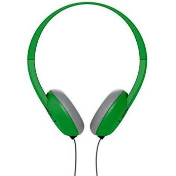 Skullcandy Uproar - Auriculares de Diadema Cerrados, con tecnología de Control de reproducción TapTech, Color Verde y Negro