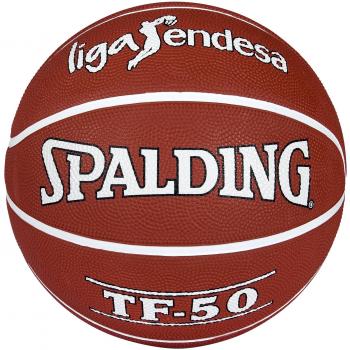 Spalding Acb Tf50 Outdoor Sz.5 73-968Z Balón de baloncesto, Ladrillo, 5
