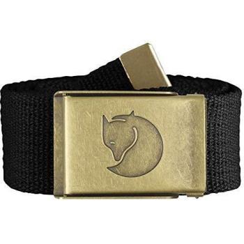 Cinturón Fjällräven Canvas Brass 4 cm Negro 120 cm