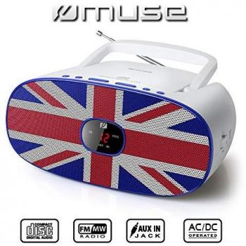 Muse MD-205 UK - Radio (Pantalla LED, frecuencia de 50 Hz) Multicolor