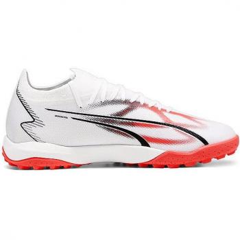 Botas de Fútbol Puma Ultra Match TT para Hombre - Color Blanco - Talla 45