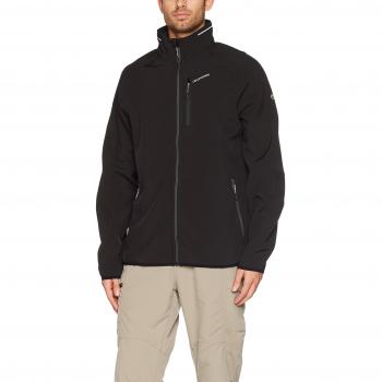 Craghoppers Baird Softshell Chaqueta, Hombre, Negro, 4XL