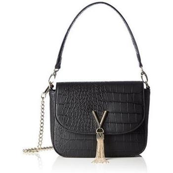 ValentinoDIVA - Bolso baguette Mujer, color Negro, talla 22x16x7 cm