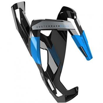 ELITE PORTABIDON Custom Race Plus Logo Azul Bidón, Adultos Unisex, Negro