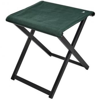 Taburete Director Plegable Estructura en Color Wengué de Madera de Haya de Primera Calidad Lona Color Verde Oscuro Scalpers 50x46x45,5