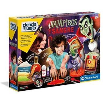 Clementoni-55419 - Vampiros y Sangre - juego científico a partir de 8 años