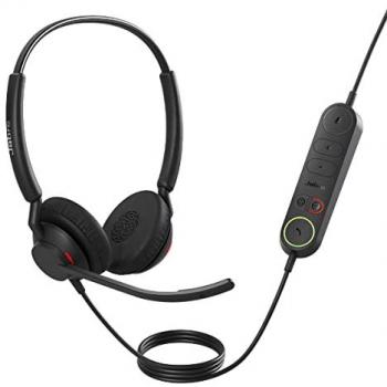 Jabra Engage 40 Stereo Wired USB-C Headset with Noise-Cancelling Microphones for Microsoft Teams and Unified Communications