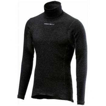 Camiseta Interior Castelli Flanders Warm Negro