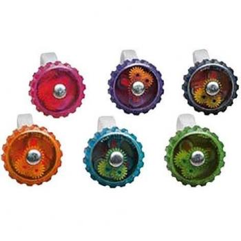 Timbre Mini Jelly Regulable para Bicicleta 22.2 mm Aluminio Surtido de Colores