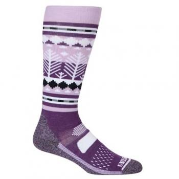 Calcetines Burton Performance Midweight Violeta Mujer S-M