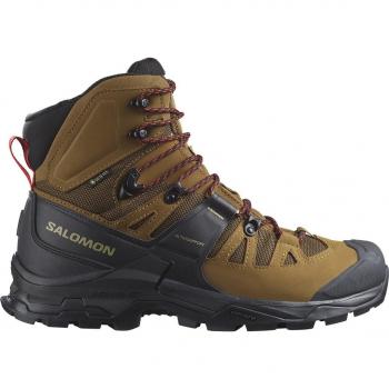 Salomon - Botas de montaña Quest 4 GTX para hombre, color marrón chocolate, talla 42