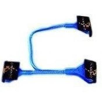 Revoltec Cable IDE Redondo UDMA 133, UV Activo, 60cm Azul - Cable SATA