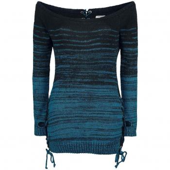 Innocent Thena Top Sudadera Mujer Negro/Azul 3XL