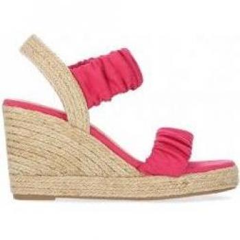 Sandalias de Cuña Violeta 06 - Altura 8cm - Diseño en color rosa