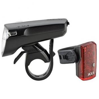 Axa GreenLine 35 - Juego de Luces para Bicicleta - Negro 2018
