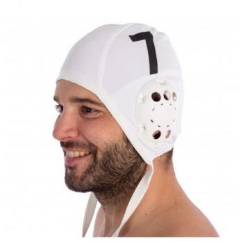 Gorros de Waterpolo Softee 13 Unidades Blanco Adulto Basic Senior