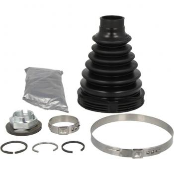 Kit de fuelles para eje de transmisión SPIDAN 25639, incluye fuelles de goma, abrazaderas metálicas, resistente a altas temperaturas y condiciones adversas, diseñado para vehículos específicos